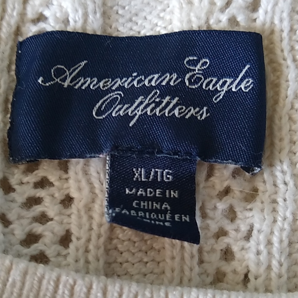 EUC American Eagle Off-white Sweater - Picture 4 of 4